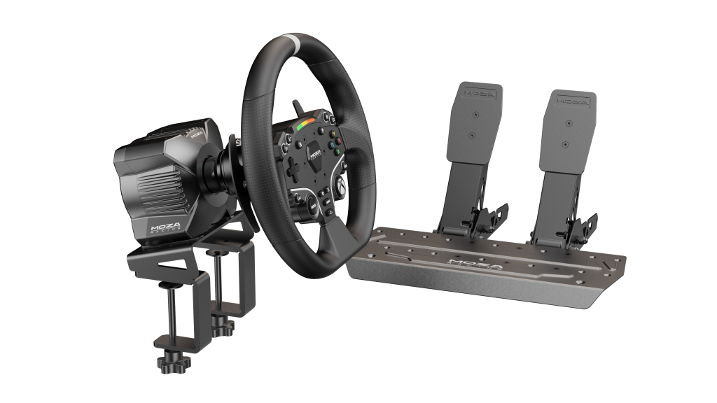 MOZA R3 Racing Wheel and Pedals